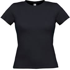 [TSF001] T-shirt Femme Noir